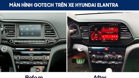 Màn hình DVD Android xe Hyundai Elantra 2016 - nay | Gotech GT8 Max